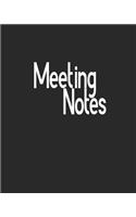 Meeting Notes