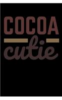 Cocoa Cutie: Journal / Notebook / Diary Gift - 6"x9" - 120 pages - White Lined Paper - Matte Cover"