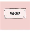 Andorra: Ruled Travel Diary Notebook or Journey Journal - Lined Trip Pocketbook for Men and Women with Lines