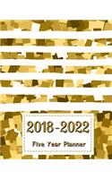 2018 - 2022 Five Year Planner: Monthly Schedule Organizer -Agenda Planner For The Next Five Years, 60 Months Calendar, Appointment Notebook, Monthly Planner, To Do List, Action Da