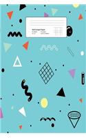 Shape Graph Paper Composition Notebook