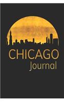 Chicago Journal: Blank Lined Notebook to Write in