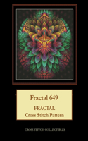 Fractal 649: Fractal Cross Stitch Pattern