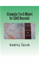18 popular Czech Minuet for GDAD Bouzouki