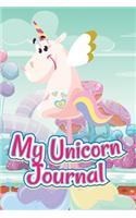 My Unicorn Journal: Blank Lined Notebook V53