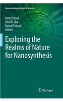 Exploring the Realms of Nature for Nanosynthesis