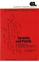 Sprache Und Politik