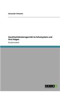 Geschlechtsheterogenität im Schulsystem und ihre Folgen