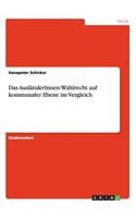 AusländerInnen-Wahlrecht auf kommunaler Ebene im Vergleich