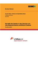 Rolle des Staates in den Theorien von John Maynard Keynes und Milton Friedman