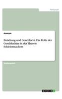 Erziehung und Geschlecht. Die Rolle der Geschlechter in der Theorie Schleiermachers