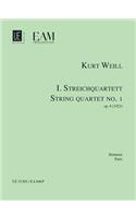 String Quartet No. 1, Op. 8: Parts
