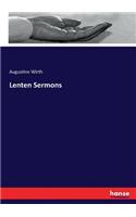 Lenten Sermons