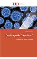 Dépistage de l'Hépatite C