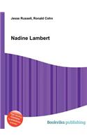 Nadine Lambert: (English)
