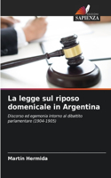 legge sul riposo domenicale in Argentina