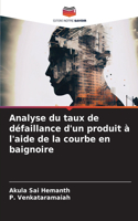 Analyse du taux de défaillance d'un produit à l'aide de la courbe en baignoire