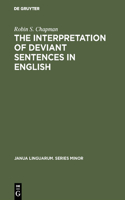 Interpretation of Deviant Sentences in English: A Transformational Approach