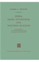 India, Mixed Enterprise and Western Business