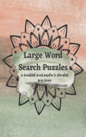 Large Word Search