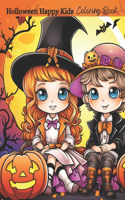 Holloween Happy Kids Coloring Book