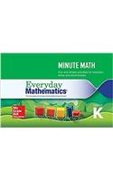 Everyday Mathematics 4, Grade K, Minute Math