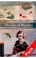 Oxford Bookworms Library: Level 2:: Agatha Christie, Woman of Mystery audio CD pack