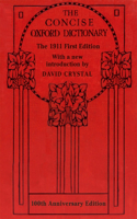 Concise Oxford Dictionary: 1911  First Edition
