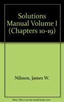 Solutions Manual Volume I (Chapters 10-19)