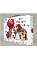 Elmo's World: First Flap-Book Library (Sesame Street)