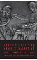 Homeric Effects in Vergil's Narrative