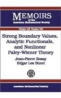 Strong Boundary Values, Analytic Functionals and Nonlinear Paley-Wiener Theory