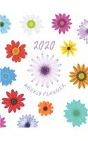 2020 Weekly Planner: One Year, Monthly Calendar Planner, Business, 12 Months for Academic Agenda Schedule Weekly Action Plan Organizer Logbook, 8.5" x 11", 50 Pages