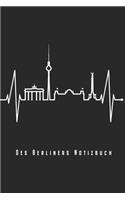 Des Berliners Notizbuch: Berlin Notizbuch Mit Herzschlag Planer Tagebuch Schreibheft - Geschenk Für Berliner & Berlin Fans (15,2 x 22.9 cm, 6" x 9", 120 Seiten, Liniert) Per