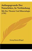 Anfangsgrunde Der Naturlehre, In Verbindung