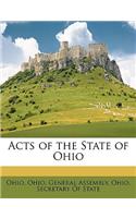 Acts of the State of Ohio