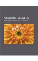 Publications (Volume 104)