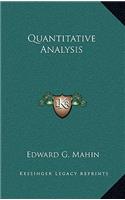 Quantitative Analysis