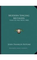 Modern Singing Methods