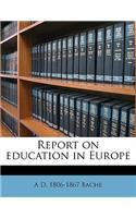 Report on education in Europe