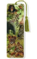 Safari Babies 3-D Bookmark