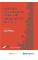 Research Directions in Data and Applications Security