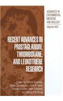 Recent Advances in Prostaglandin, Thromboxane, and Leukotriene Research