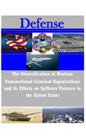 Diversification of Mexican Transnational Criminal Organizations and its Effects on Spillover Violence