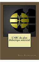 L'ABC du plan dialectique matriciel