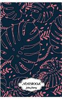 Notebook Dot-grid Leaf Pattern No.1