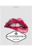 Lip Notebook Journal: Pocket Notebook Journal Diary