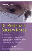 DR. PESTANAS SURGERY NOTES