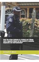 Does the Crime Epidemic in Trinidad and Tobago Cast a Negative Impact on the Country's Economy, Regionally and Internationally?