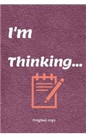 I'm thinking